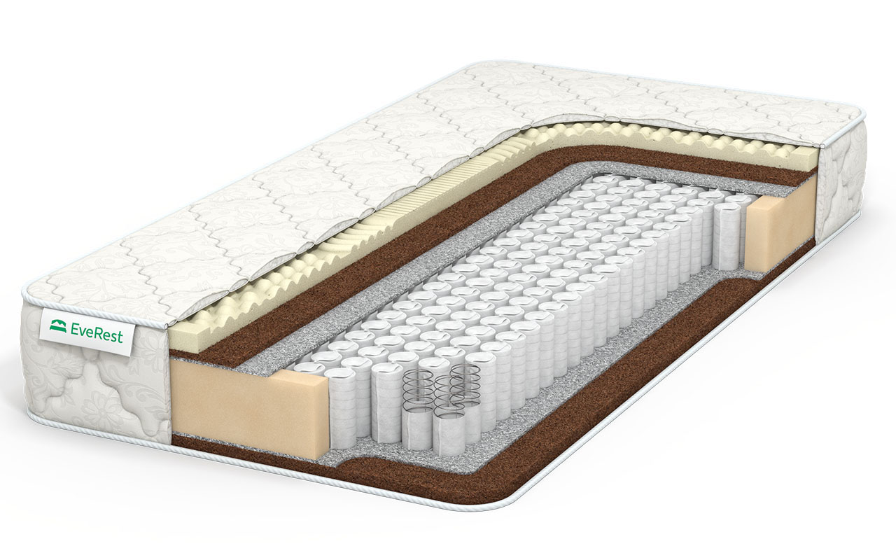 матрас Everest Ту-Вэй Кокос латекс хард TFK 1 Everest Ту-Вэй Кокос латекс хард TFK